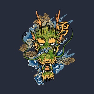 Dragon's Head Oriental Style T-Shirt