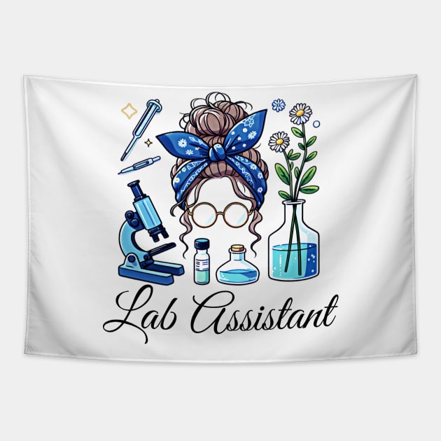 Lab assistant design Tapestry by Apparels2022