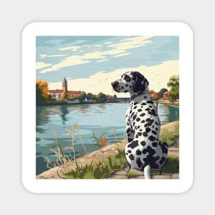 Dalmatian in germany Magnet