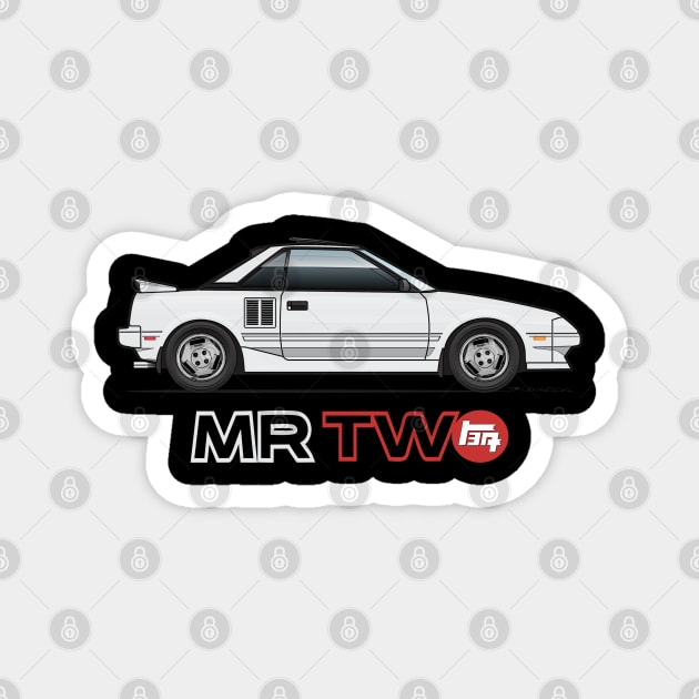 MRTwo-White Magnet by JRCustoms44