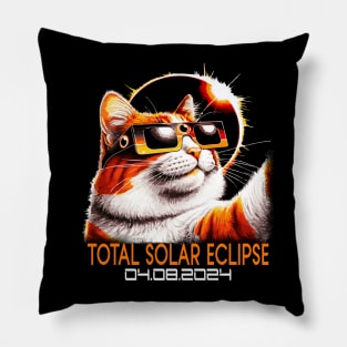 Total Solar Eclipse 8 April 2024 Pillow