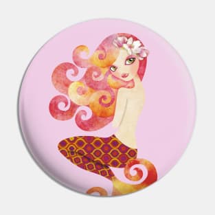 Coraleen Mermaid Pin