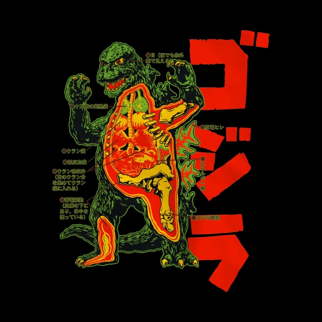 Kaiju Autopsy! by SkipBroTees