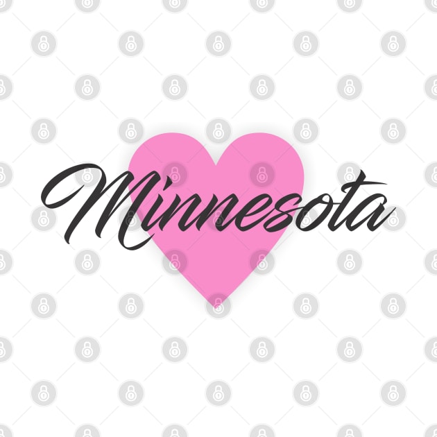 Minnesota Heart by Dale Preston Design