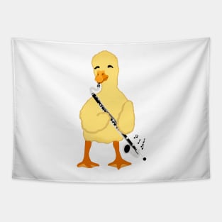 Bass Clarinet Duck Tapestry