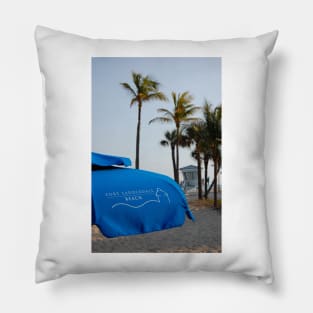 Fort Lauderdale Beach Pillow