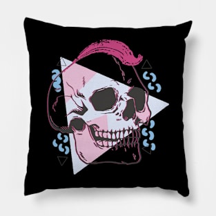 Punky Skull Pillow