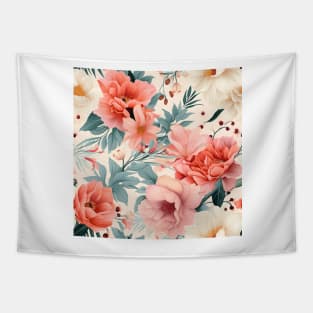 Wedding Flowers Pattern 6 Tapestry