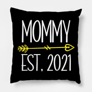 Mommy EST. 2021 Pillow