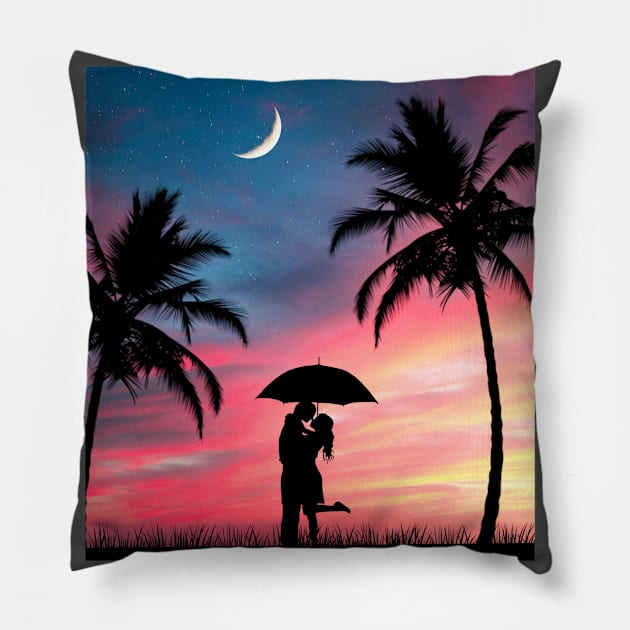 SILHOUETTE Pillow by sherifarts