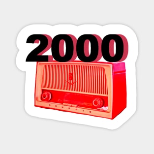 2000s numbering design Magnet