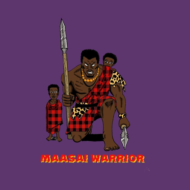 Maasai warrior by ChaseTM5