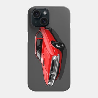 1970 Plymouth Barracuda in Tor Red Phone Case