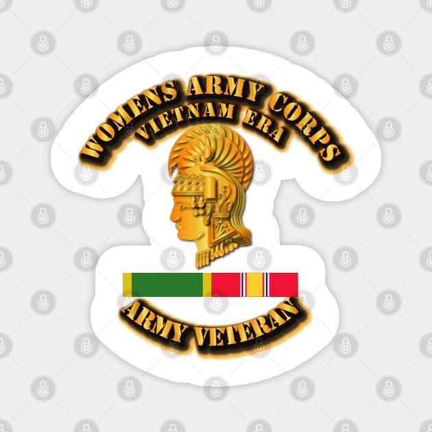 Womens Army Corps Vietnam Era - w NDSM - WAC Magnet by twix123844