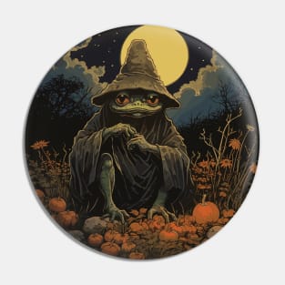 Whimsigoth Frog Mag Pin