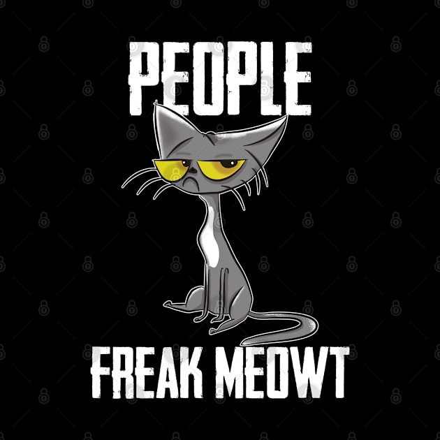 People - People Freak Meowt by Kudostees