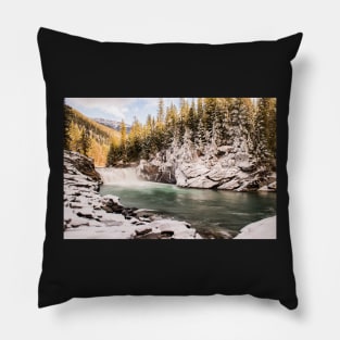 A Wintry Surprise Pillow