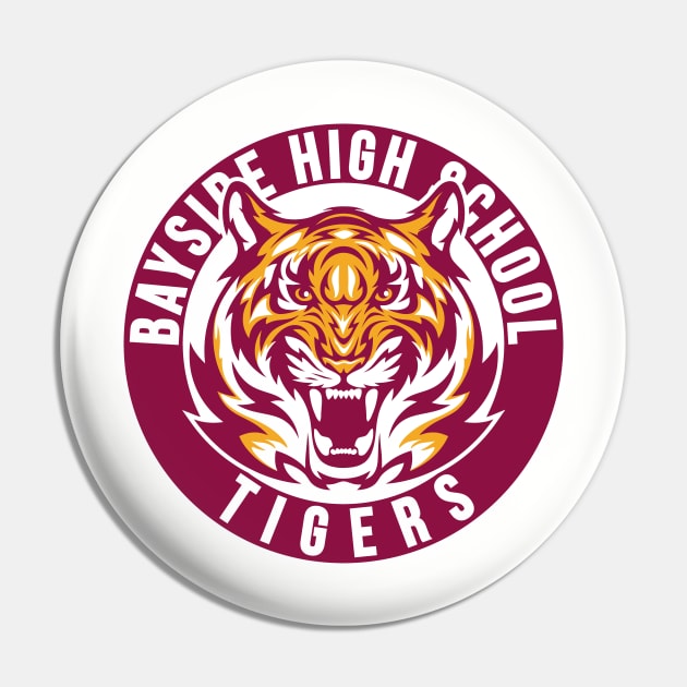 Bayside Tigers Pin by CoDDesigns