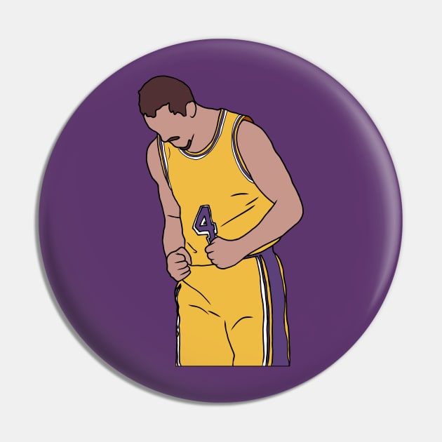 Alex Caruso Celebration Pin by rattraptees