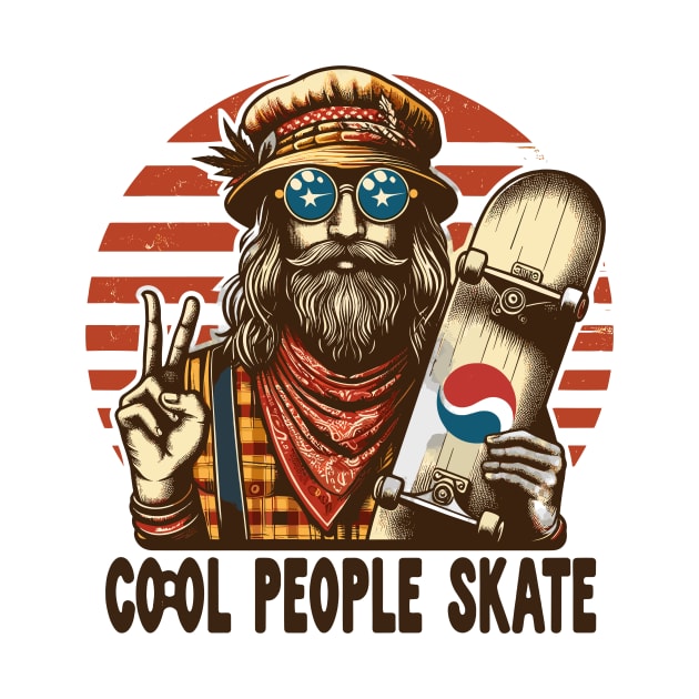 Cool People Skate by OldSchoolRetro