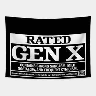 Rated Gen X: Retro Nostalgia - Sarcasm, Nostalgia, and Cynicism Tapestry