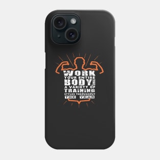 Work your ENTIRE body with a variety of training styles throughout the year. Inspirational Quotes Design Phone Case