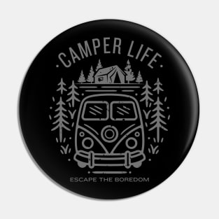 Vintage and Retro Outdoor Adventure Pin