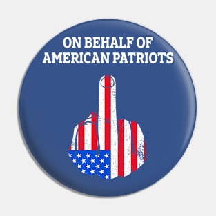 American patriots Pin