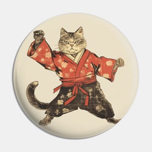 Edo cat Pin