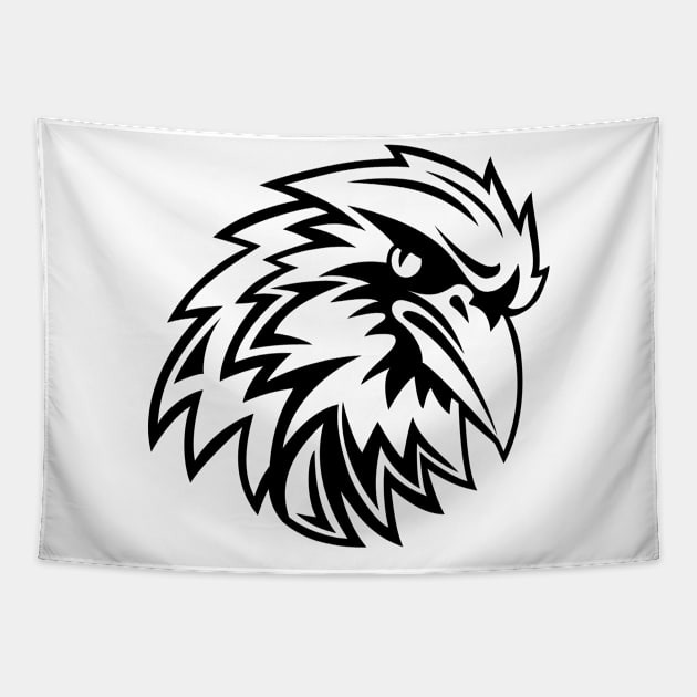 Bird Mascot Tapestry by SWON Design