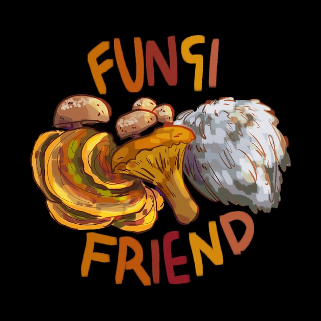 Fungi Friend by Rumpled Crow