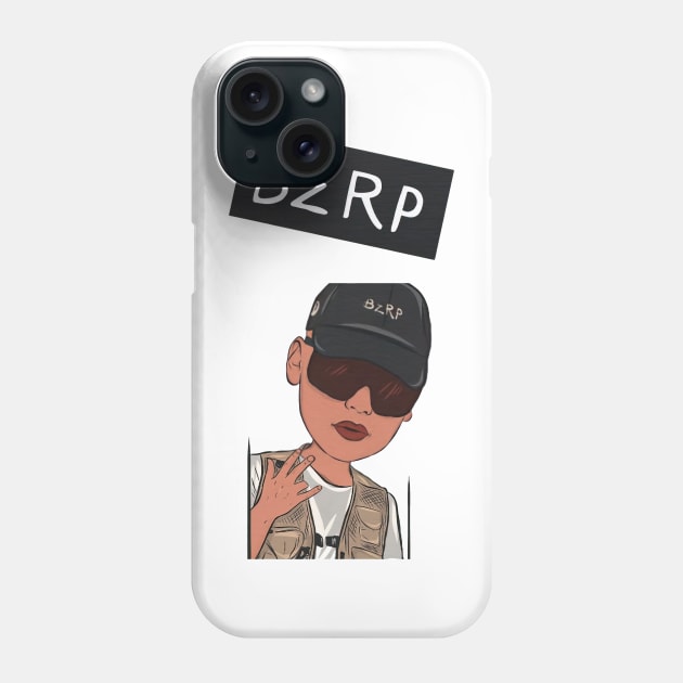 Bizarrap vintage drawn Phone Case by EladiaDuy