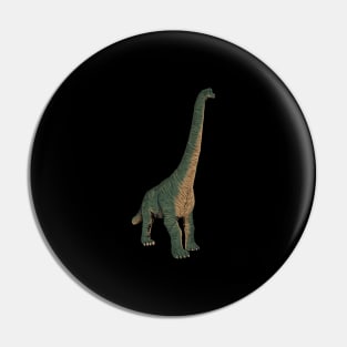 Drawing of the Brachiosaurus Pin