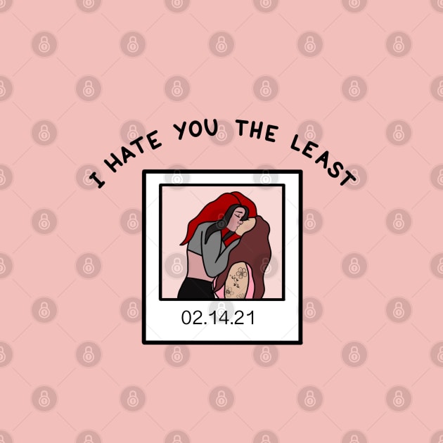 I hate you the least by Pizzafairy 