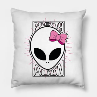 Pretty alien Pillow