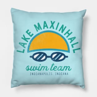Lake Maxinhall Swim Team Goggled Pillow
