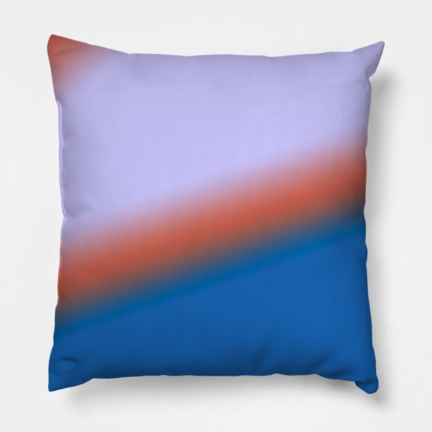 red blue white texture Pillow by Artistic_st
