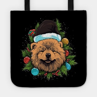 Chow Chow Christmas Tote