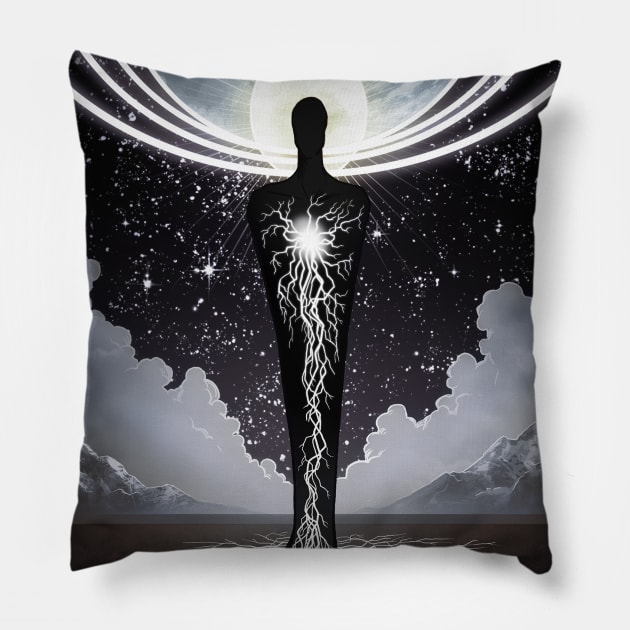 Genesis Pillow by jpowersart