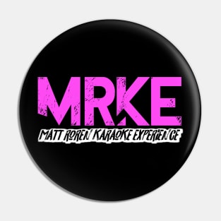 MRKE Logo Design Pin