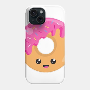 Kawaii Donut, Pink Donut, Doughnut, Sprinkles Phone Case