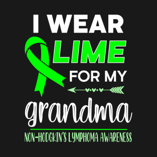 I Wear Lime For My Grandma T-Shirt
