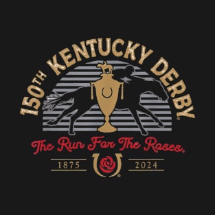 Officially Licensed Kentucky Derby 150th 2024 Run T-Shirt