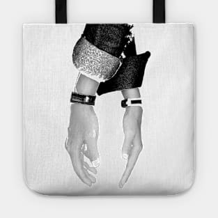 hold my hand, couple, married, merry christmas Tote