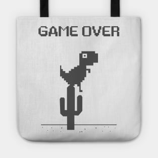 Dino Game Over Tote
