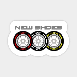 New Shoes F1 Design Magnet