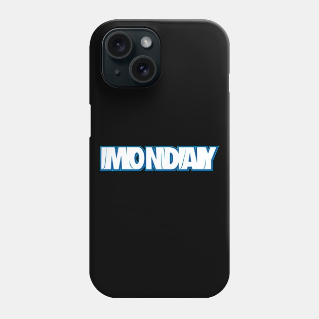 Monday 3 Phone Case by sfajar