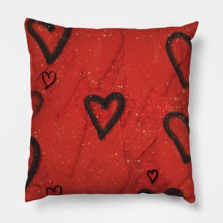 Fancy Little Hearts Pillow