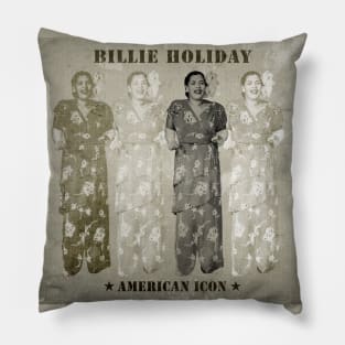 Billie Holiday Pillow