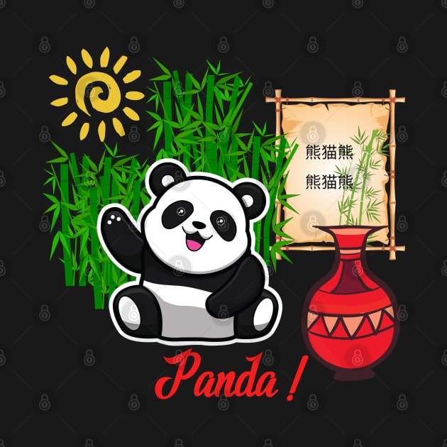 Panda Bear Design by TASKARAINK